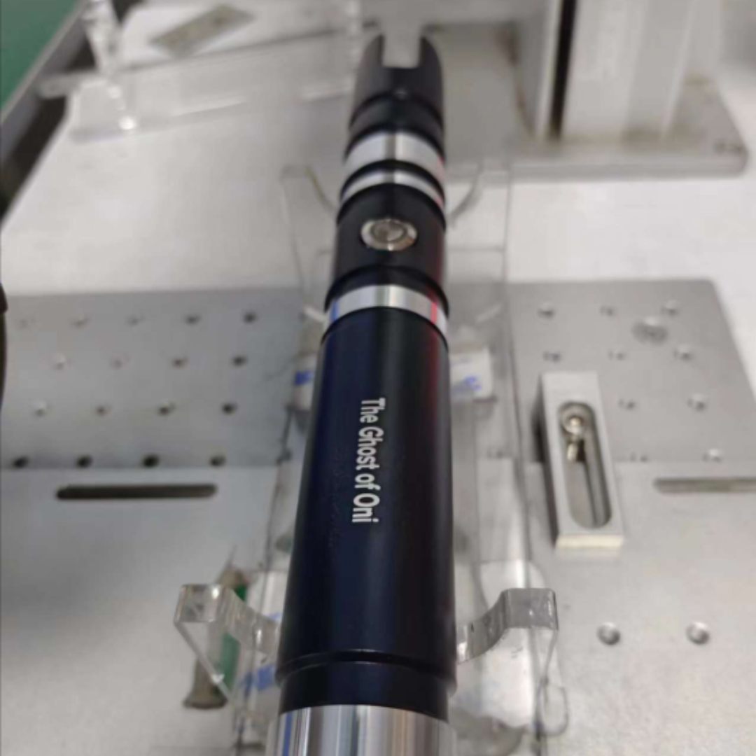 Engrave a message on your Lightsaber.