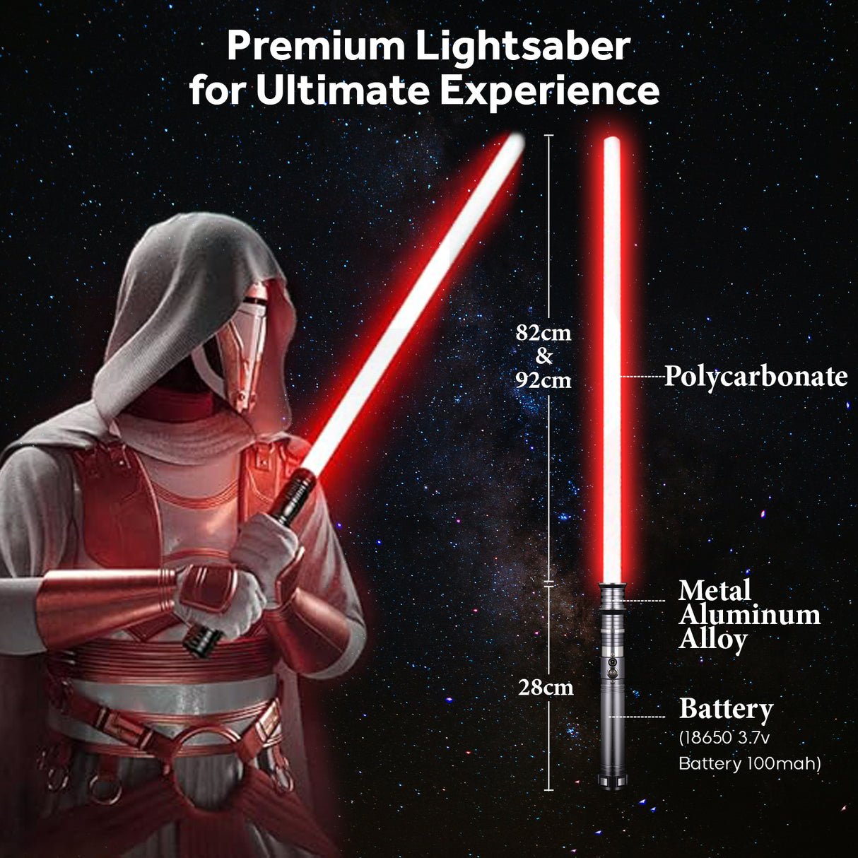 Gleaming Hope Lightsaber